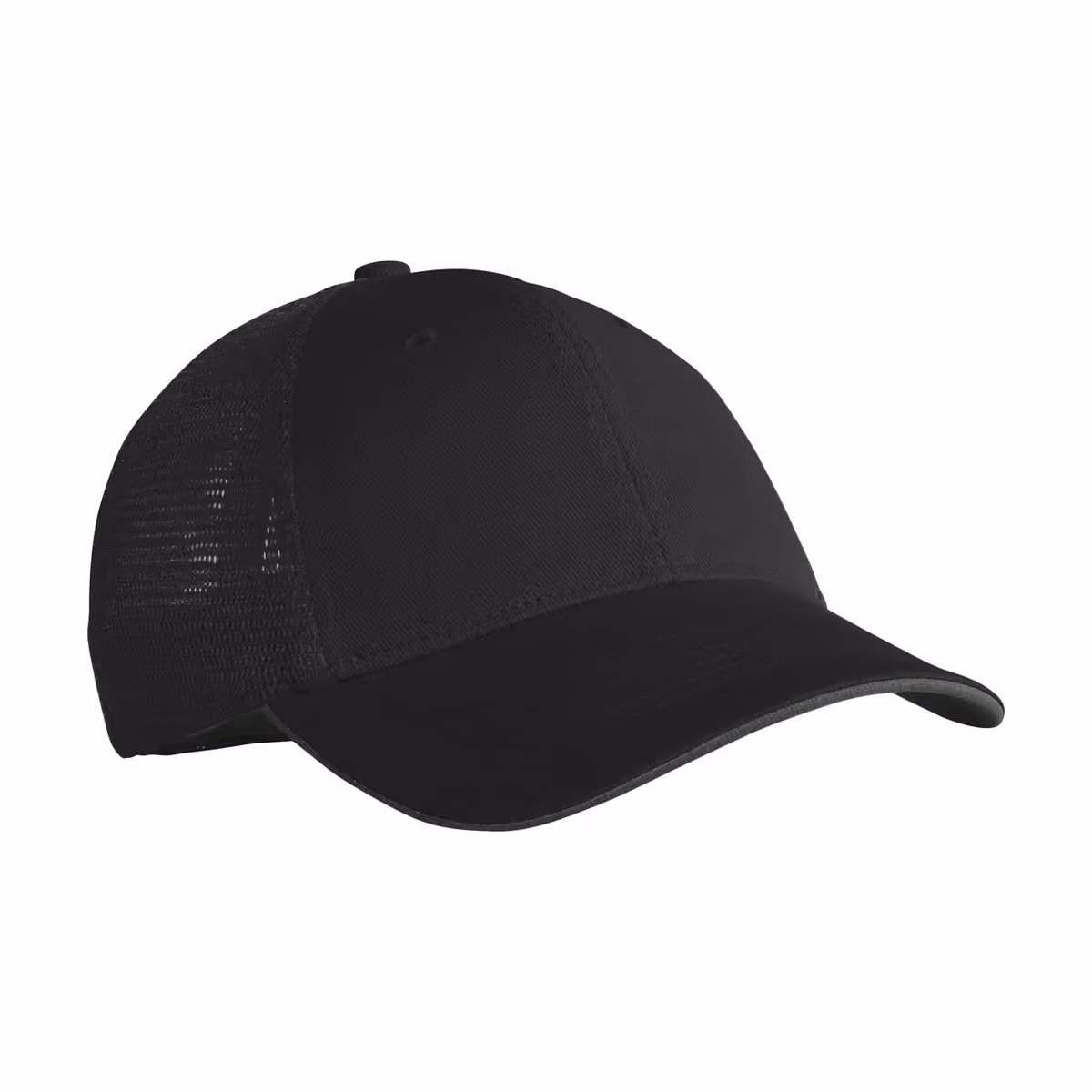 Custom Nike Stretch-to-Fit Mesh Back Cap - Black/ Black side