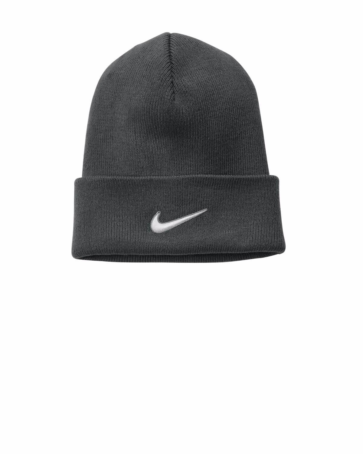 Custom Nike Team Cuffed Beanie - Anthracite