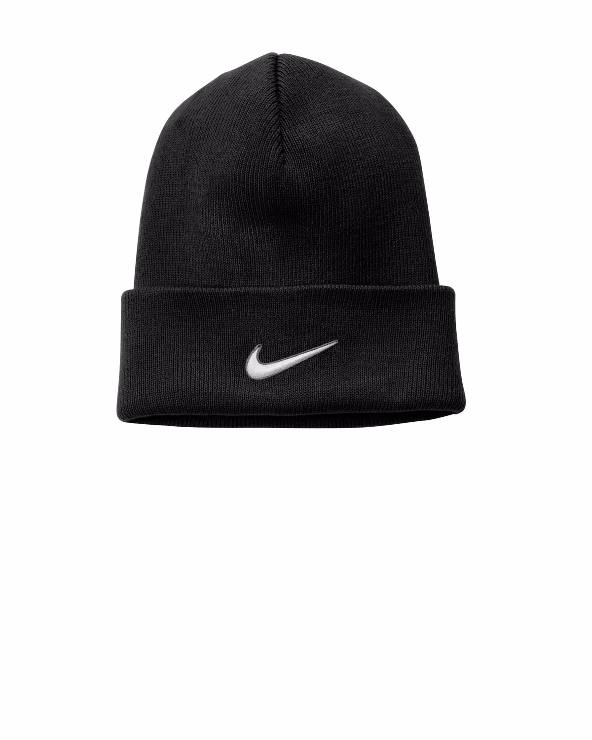 Custom Nike Team Cuffed Beanie - Black