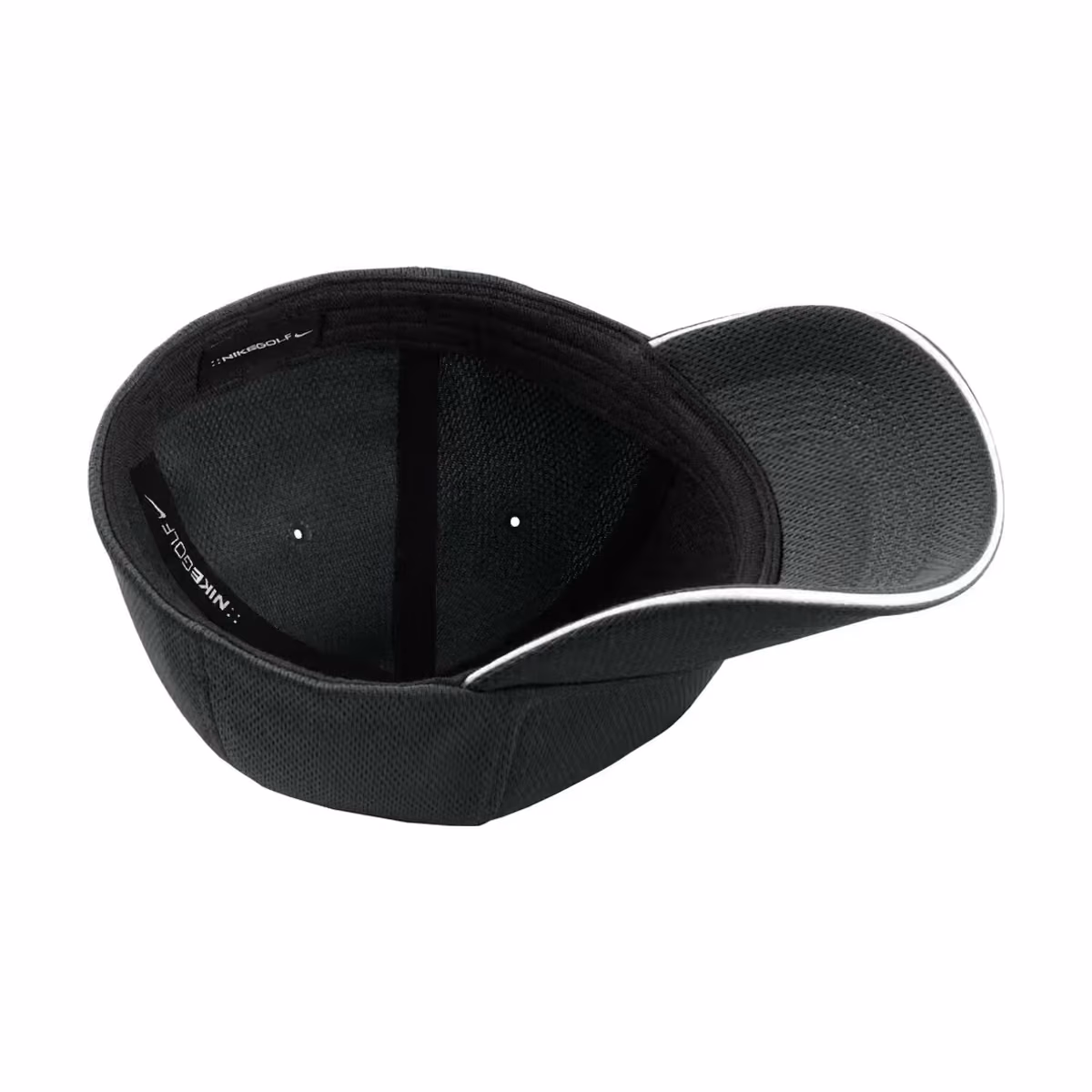 Custom Nike Dri-FIT Stretch Mesh Sandwich Bill Cap - Anthracite/ White inside