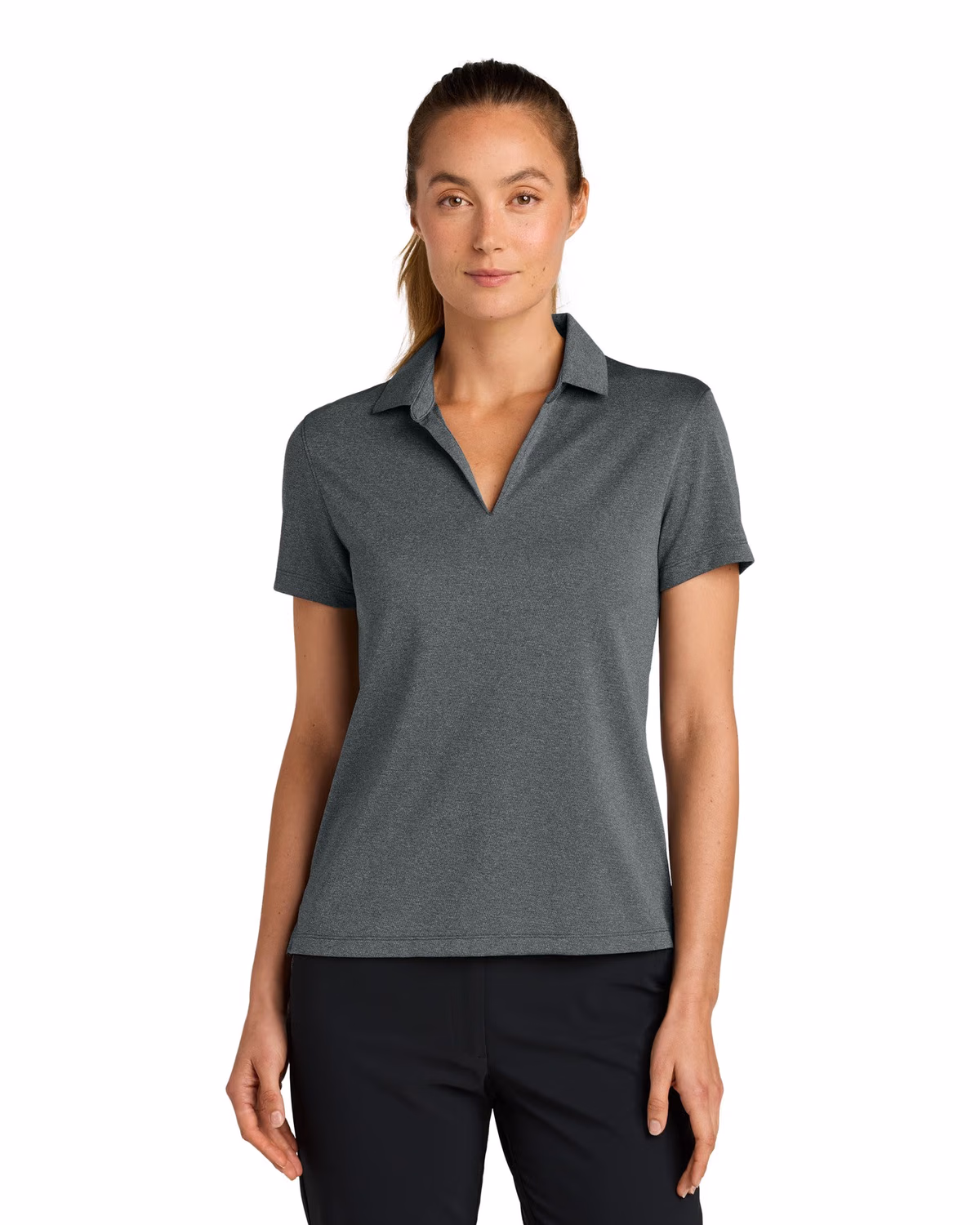 Custom Nike Women’s Dri-FIT Smooth Heather Polo