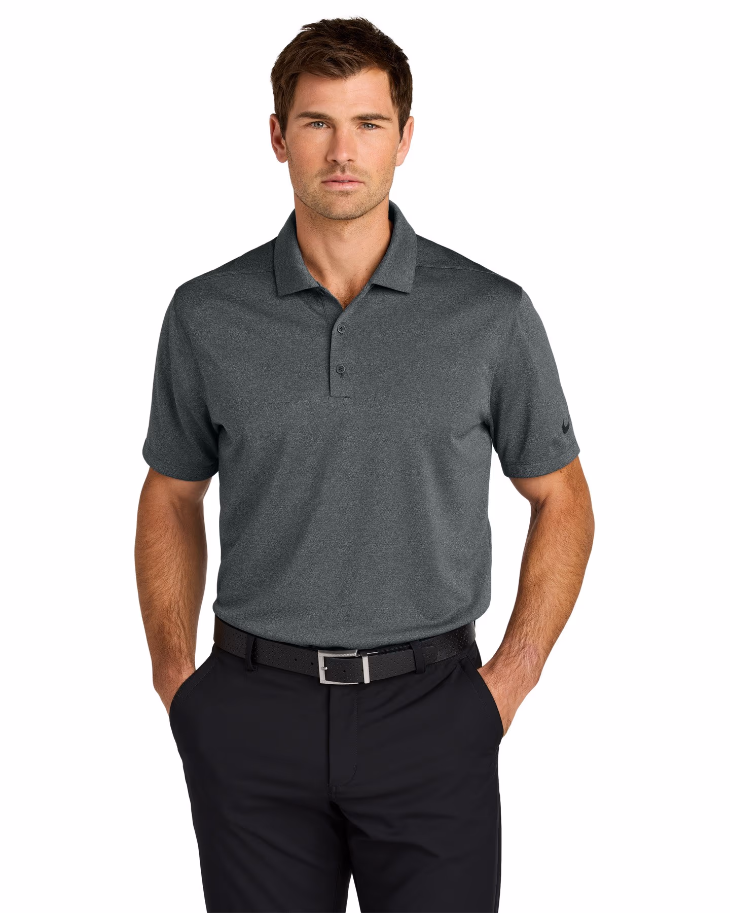 Custom Nike Dri-FIT Smooth Heather Polo