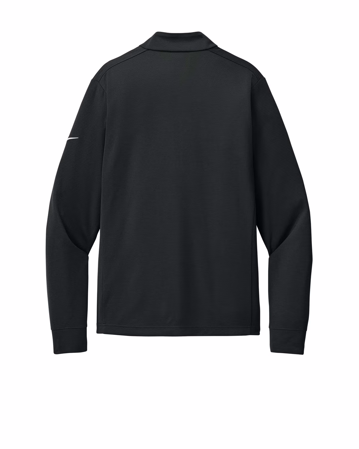 Custom Nike Essential 1/2-Zip Cover-Up - Black flat back