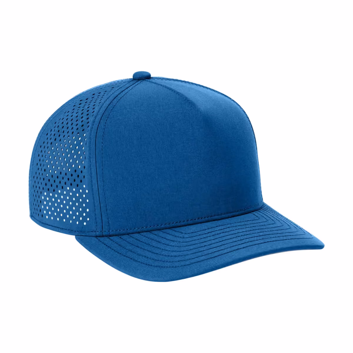 Custom OGIO 5-Panel Performance Cap - Cobalt Blue side