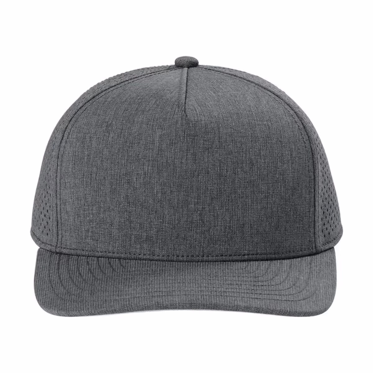 Custom OGIO 5-Panel Performance Cap - Heather Gear Grey front