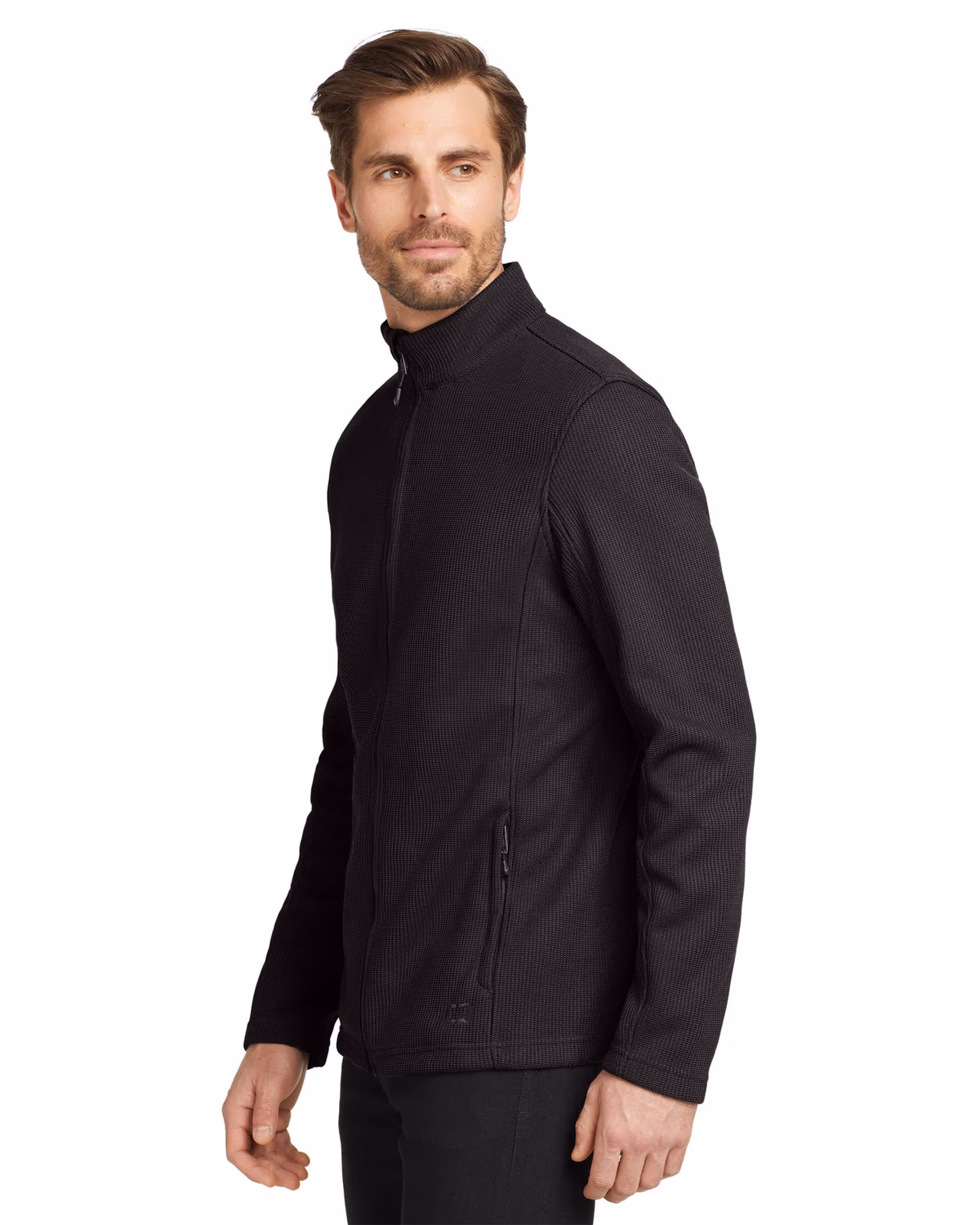 Custom OGIO Grit Fleece Jacket - Blacktop side