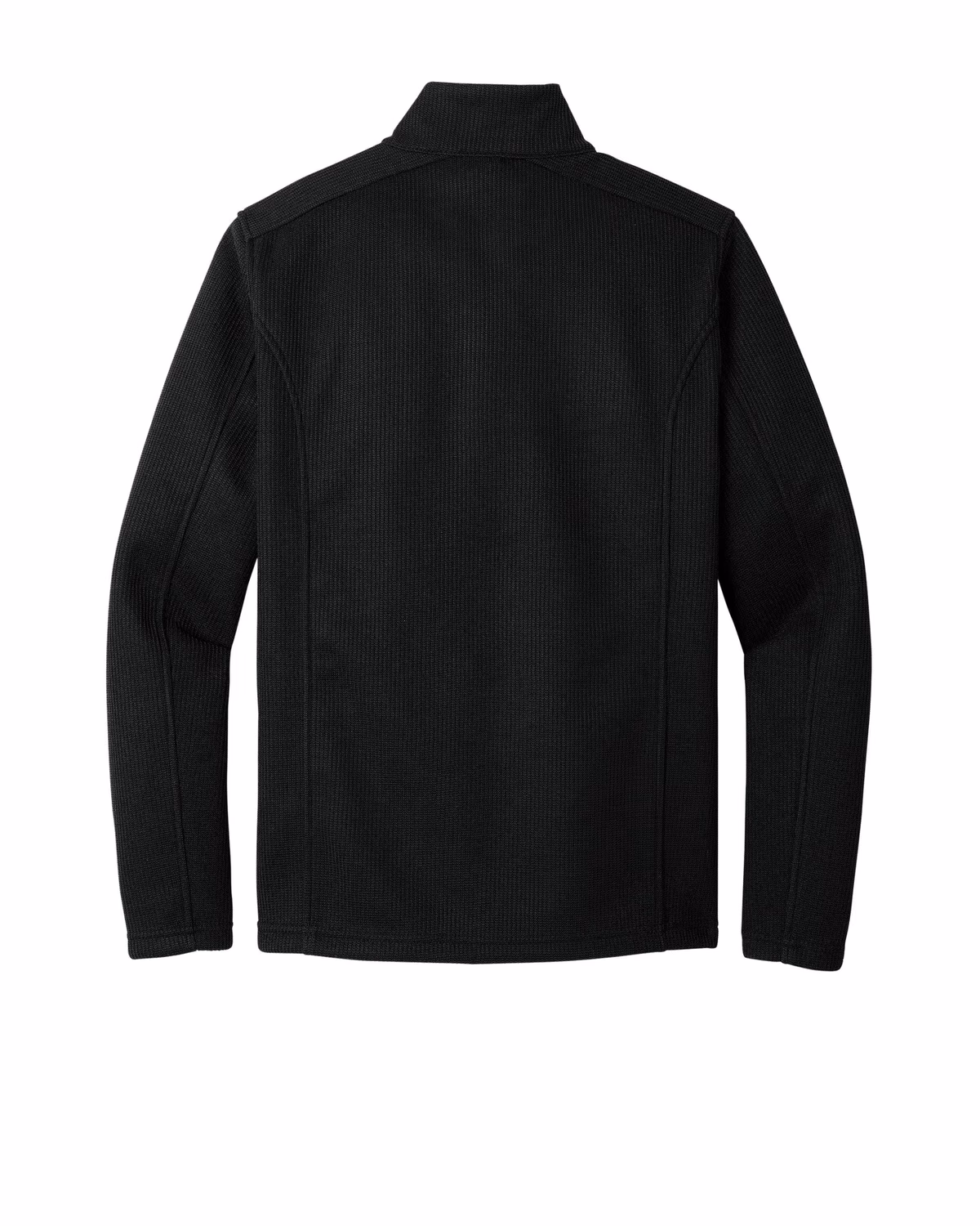 Custom OGIO Grit Fleece 1/2-Zip - Blacktop flat back
