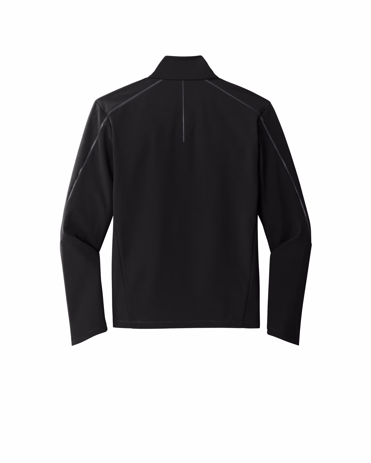 Custom OGIO Commuter Full-Zip Soft Shell - Blacktop flat back