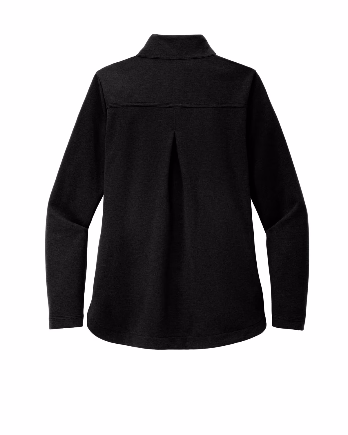 Custom TravisMathew Women's Coveside Full-Zip - Black flat back