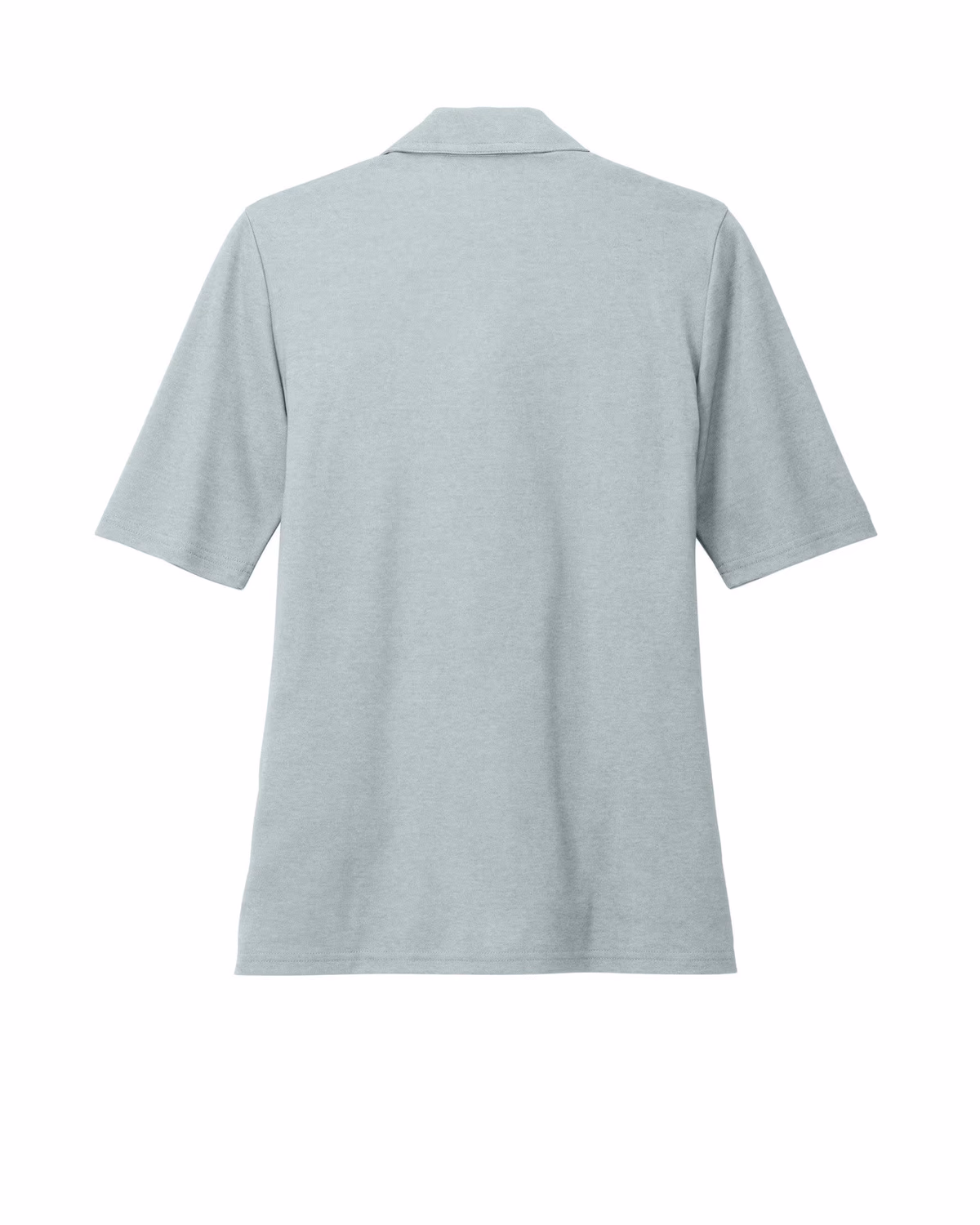 Custom TravisMathew Women's Sunsetters Polo - Balsam Green Heather flat back