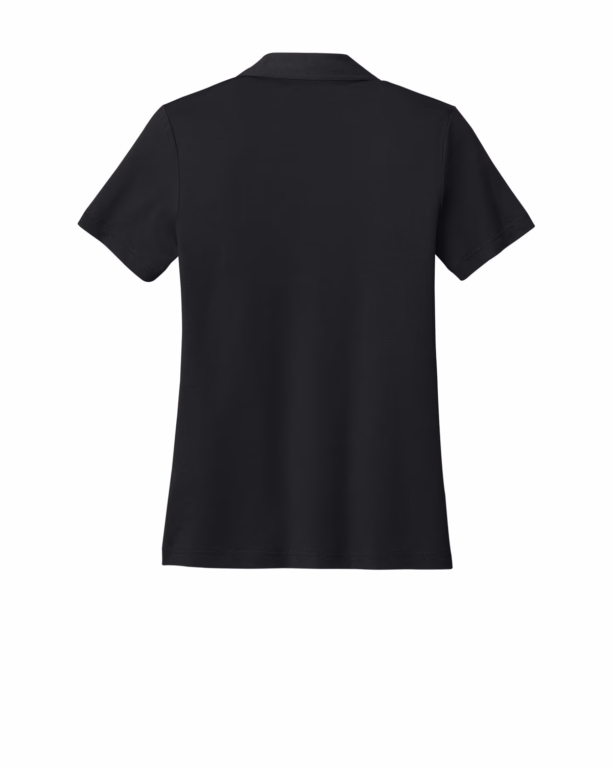 Custom TravisMathew Women’s Glenview Solid Polo - Black flat back