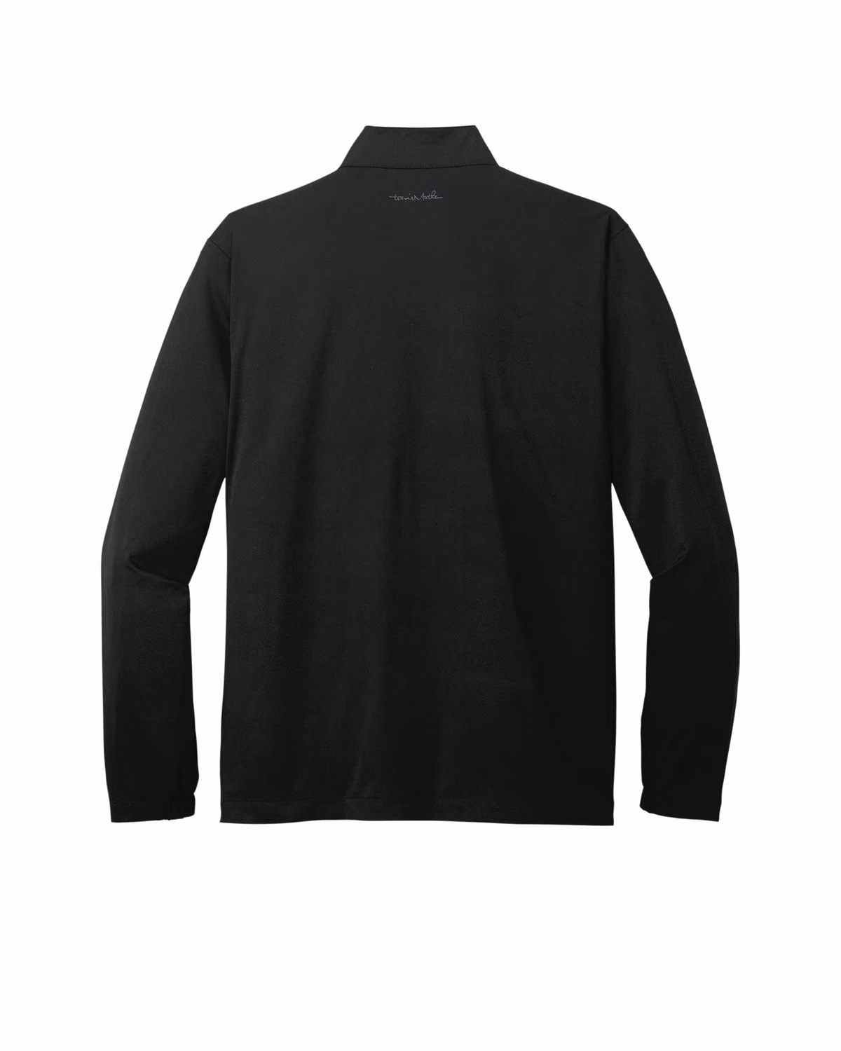 Custom TravisMathew Surfside Full-Zip Jacket - Black flat back