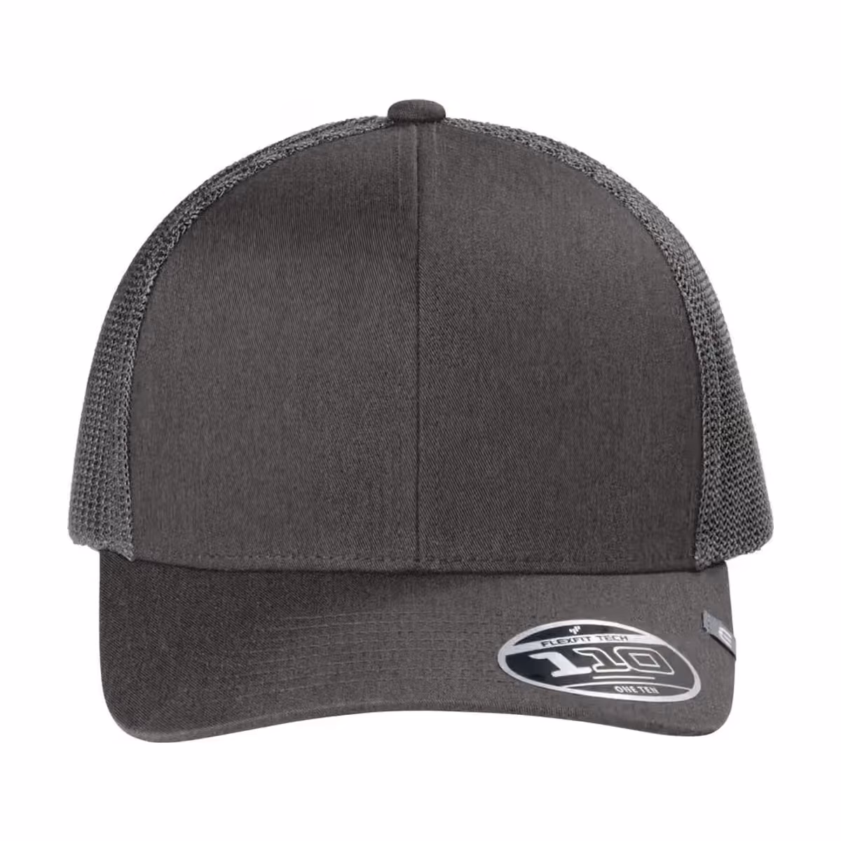 Custom TravisMathew Cruz Trucker Cap - Black Heather front