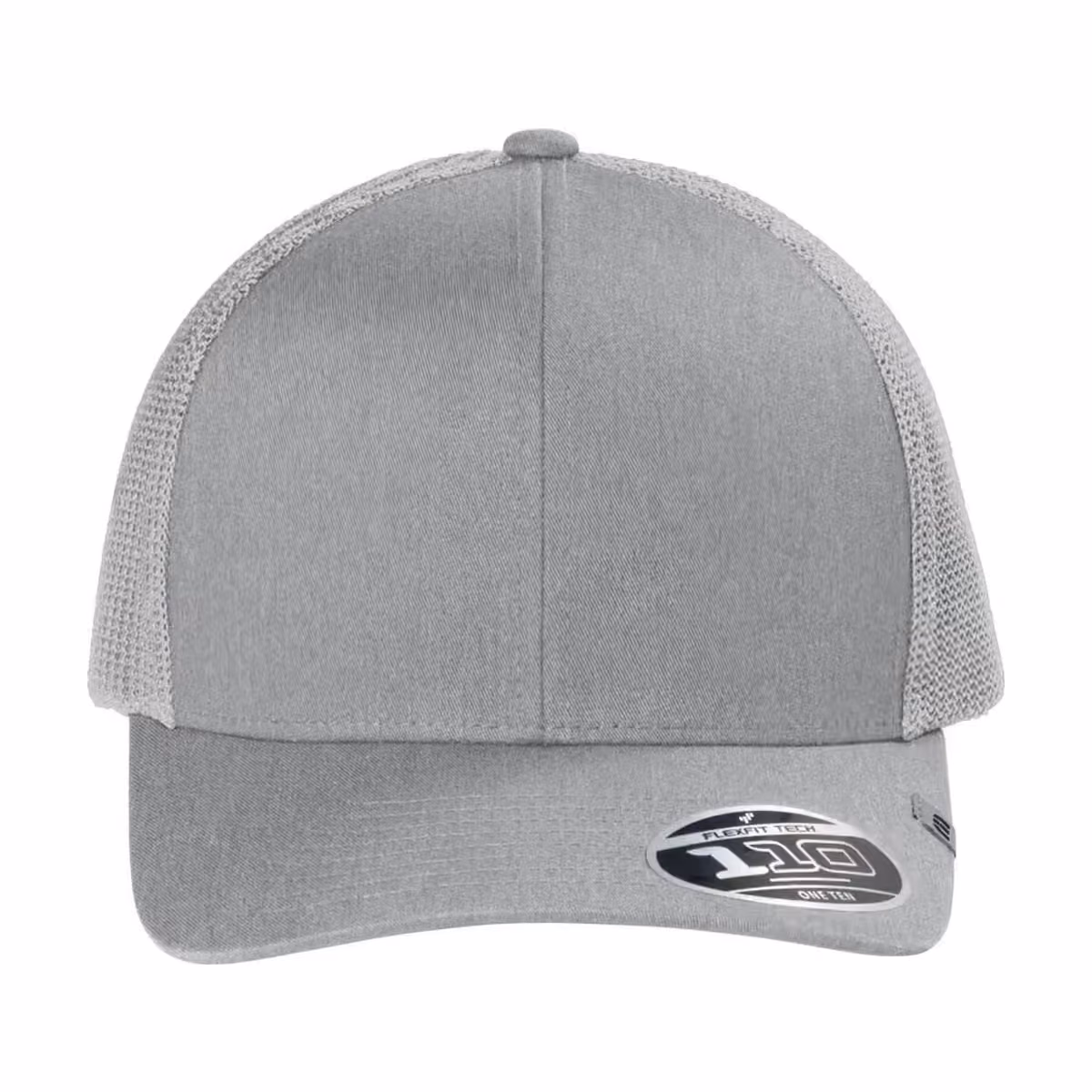 Custom TravisMathew Cruz Trucker Cap - Heather Grey front