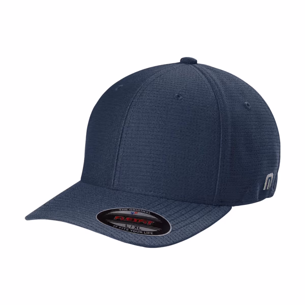 Custom TravisMathew Rad Flexback Cap, Blue Nights, front view