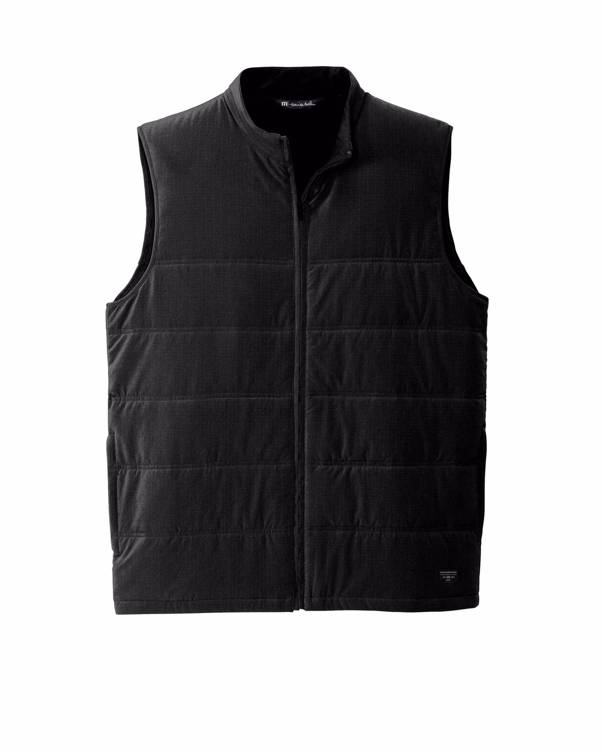 Custom TravisMathew Cold Bay Vest - Black flat front