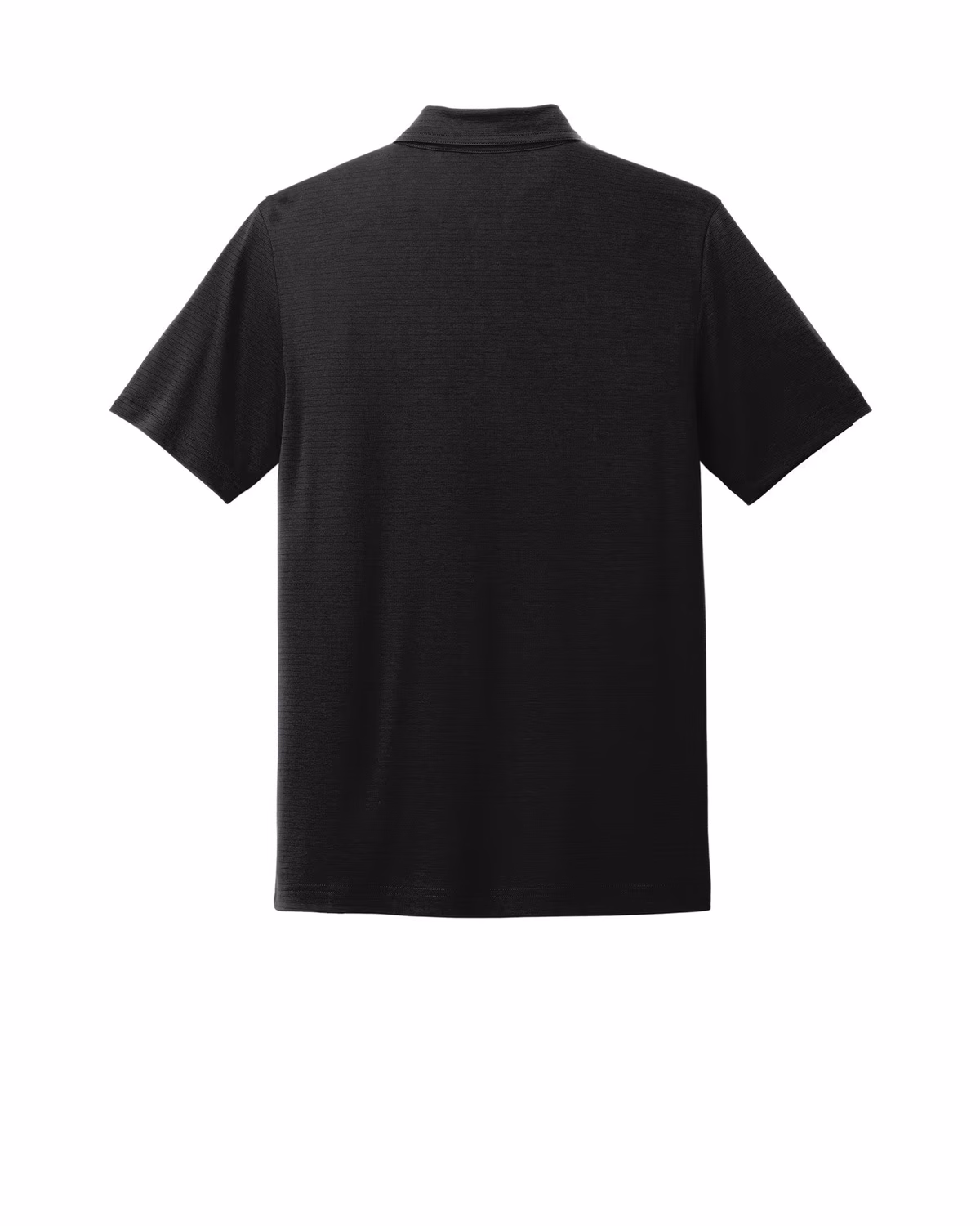 Custom TravisMathew Bayfront Solid Polo - Black flat back