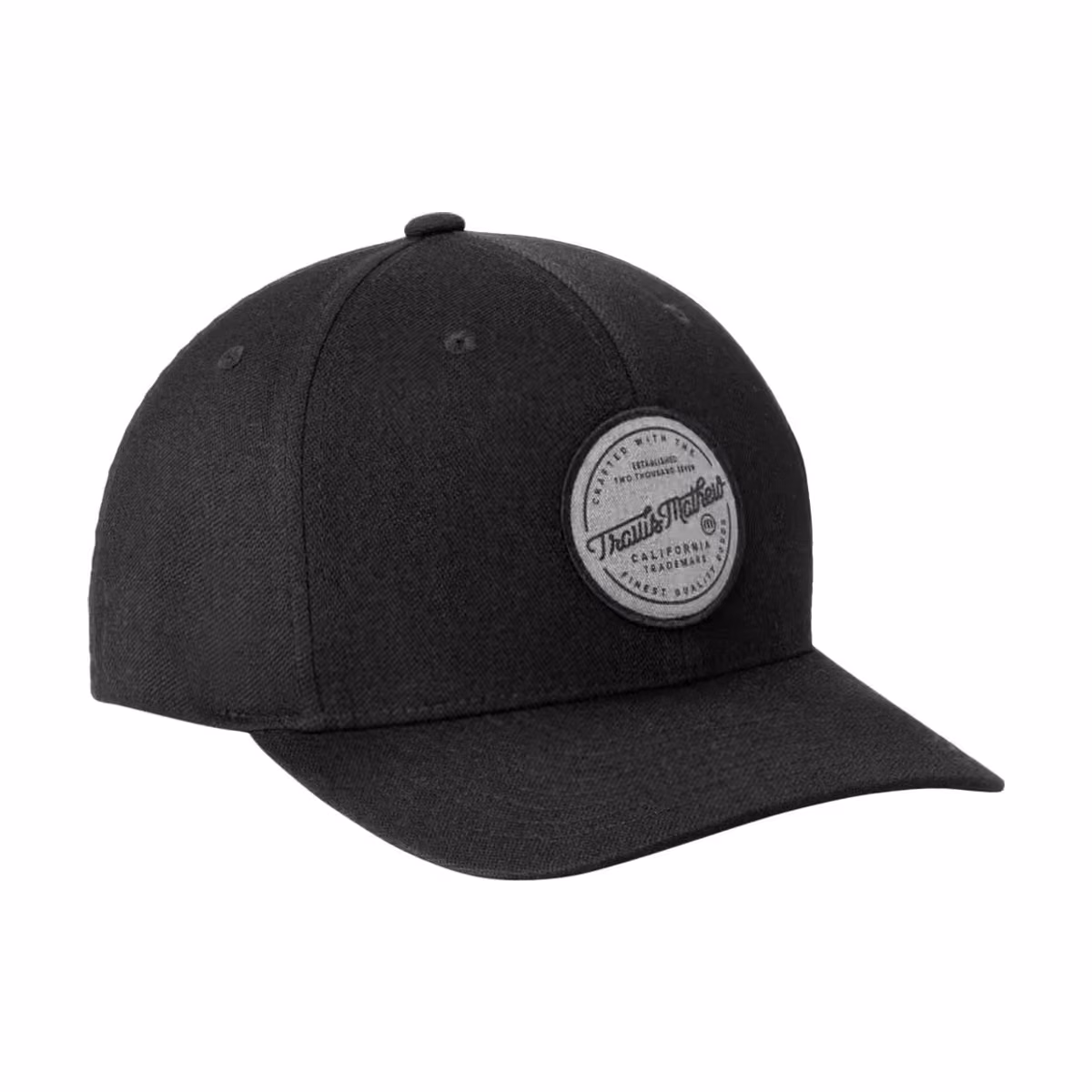 Custom TravisMathew On Ice Patch Cap - Black side