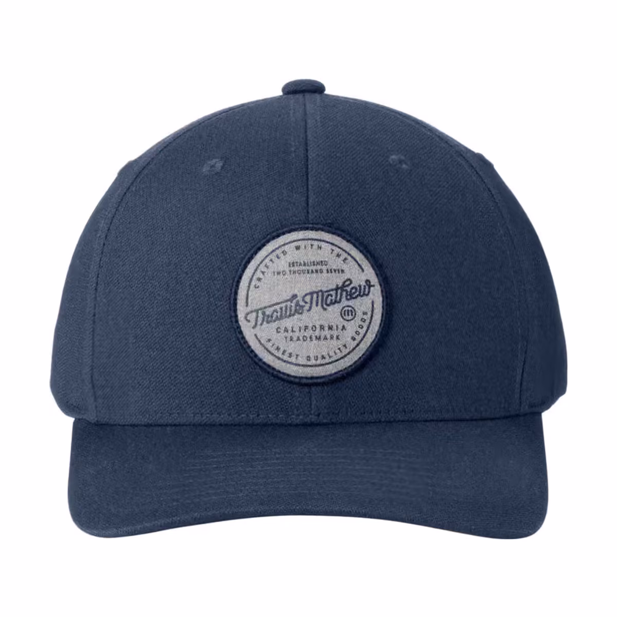 Custom TravisMathew On Ice Patch Cap - Blue Nights front