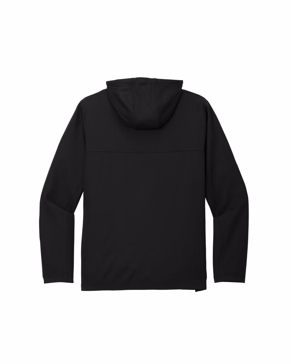 Custom TravisMathew Balboa Hooded Full-Zip Jacket - Black flat back