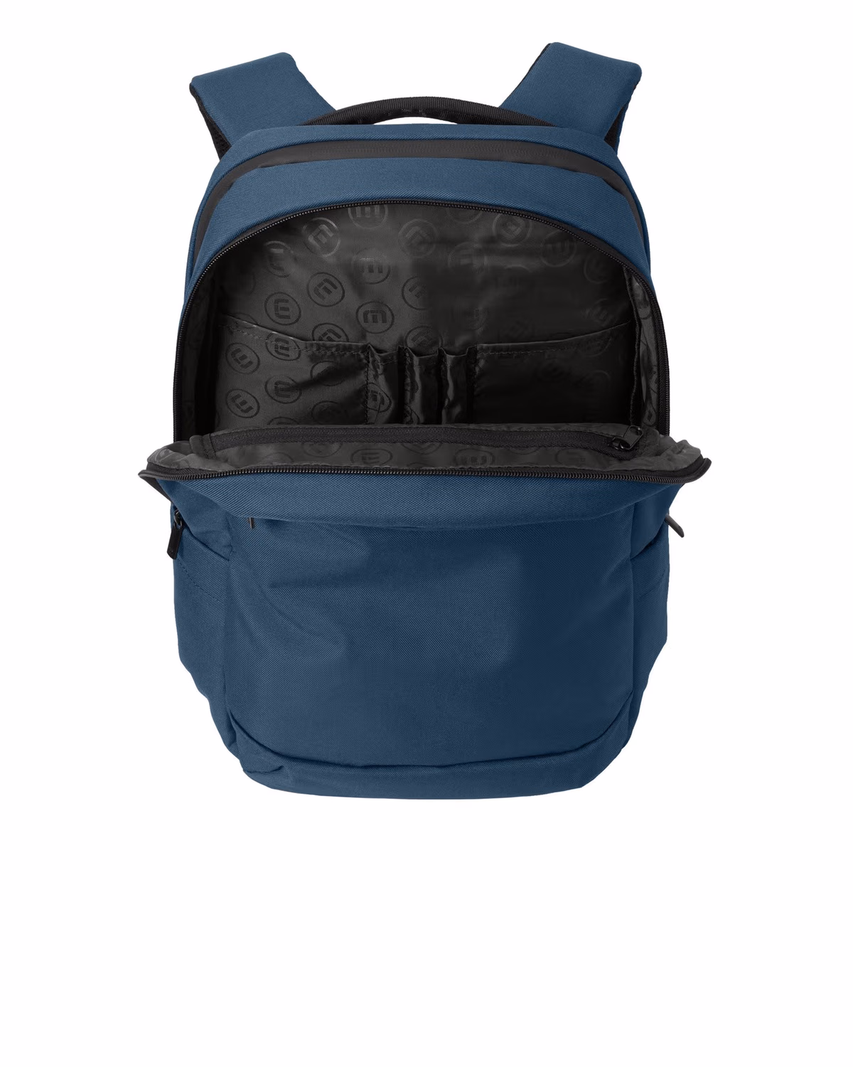 Custom TravisMathew Approach Backpack - Dusty Blue inside