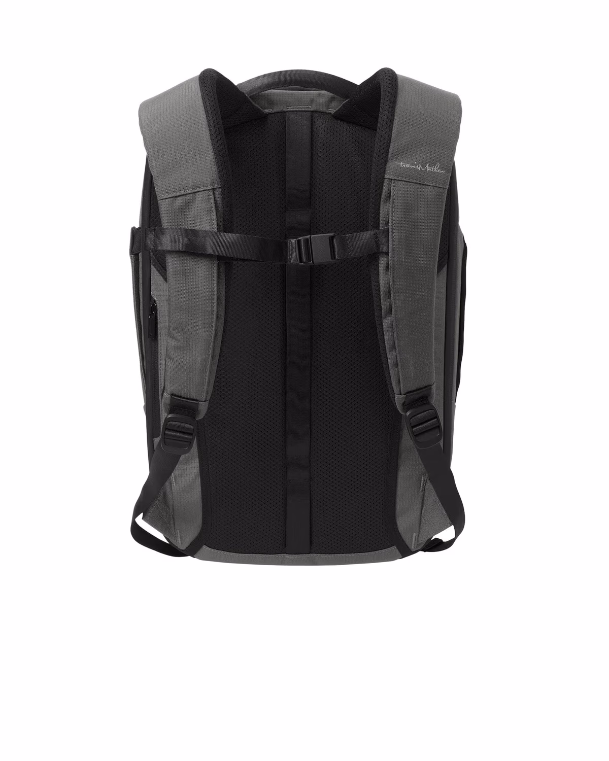 Custom TravisMathew Lateral Backpack - Graphite flat back