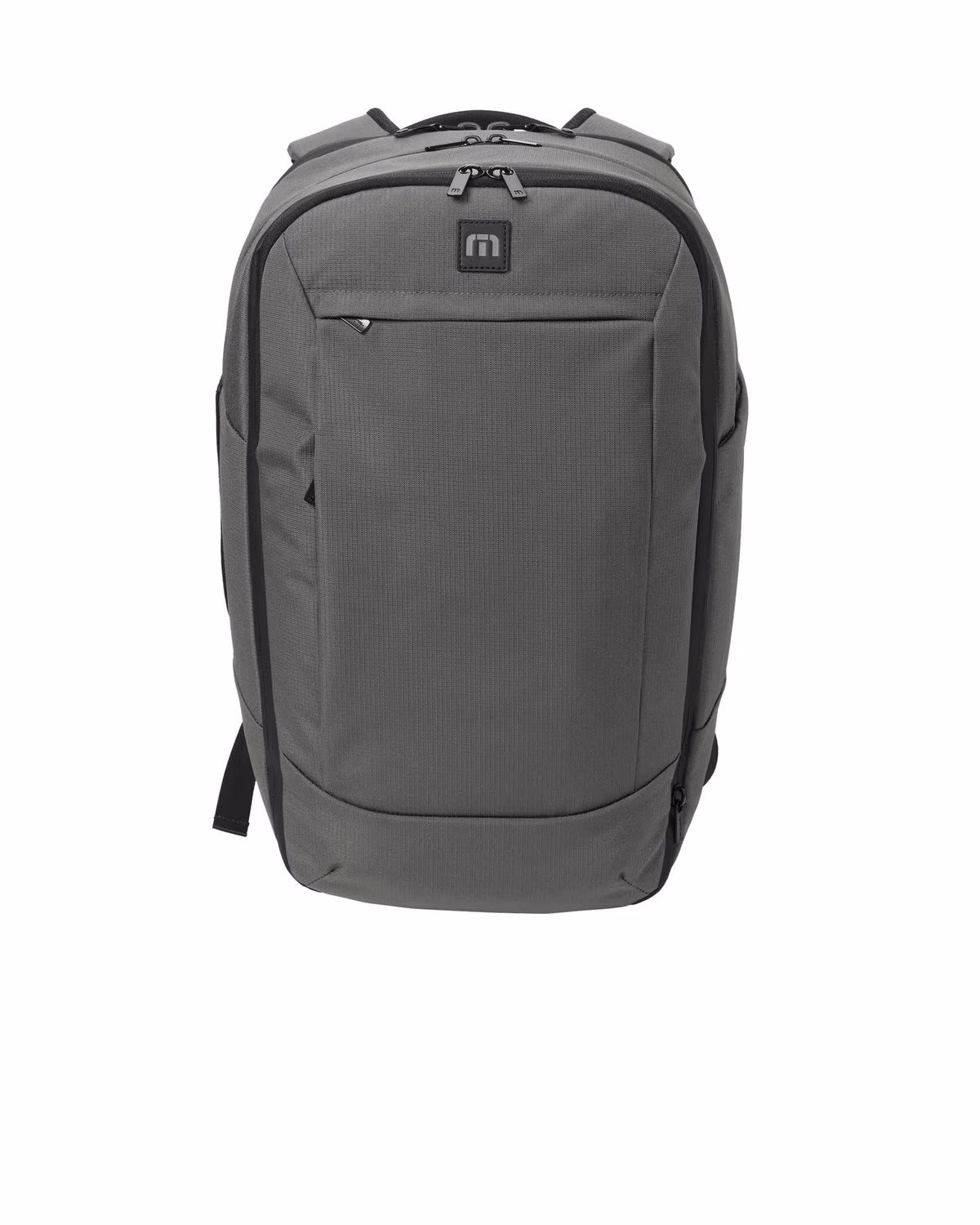 Custom TravisMathew Lateral Backpack - Graphite flat front