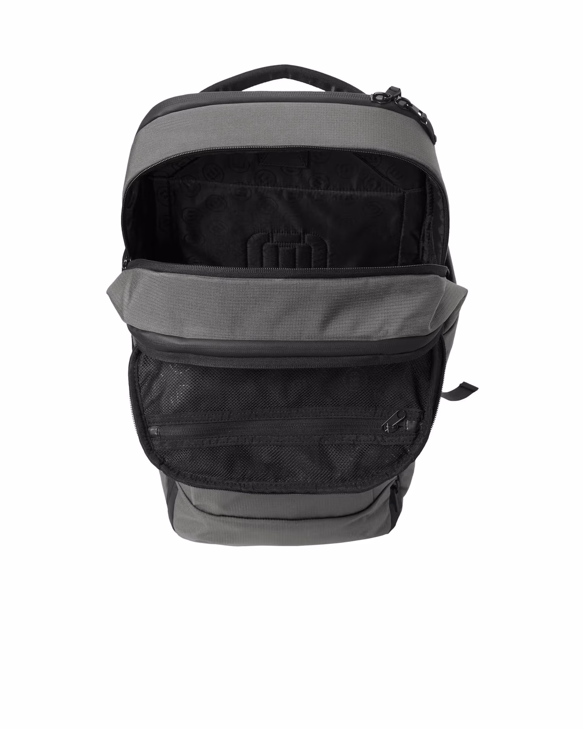 Custom TravisMathew Lateral Backpack - Graphite inside