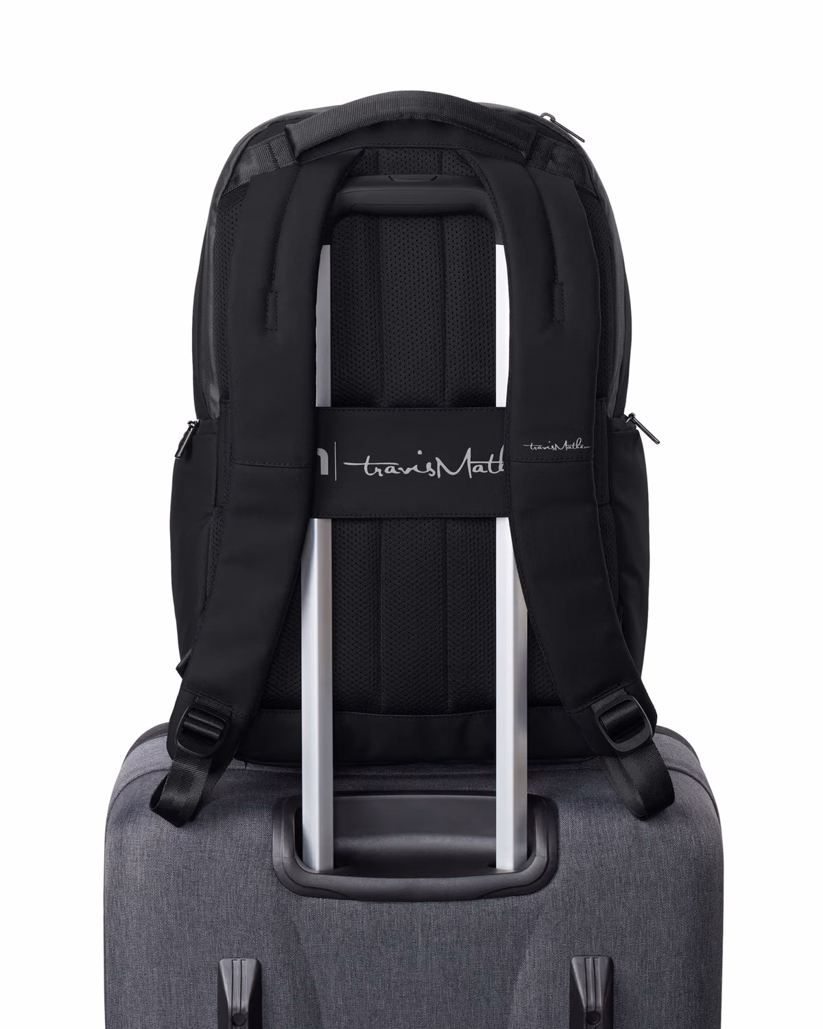 Custom TravisMathew Recess Backpack - Black detail