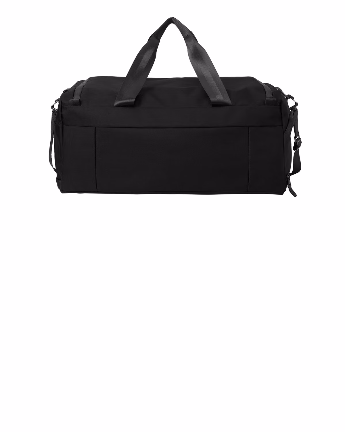 Custom TravisMathew Duration Duffel, Black, detail