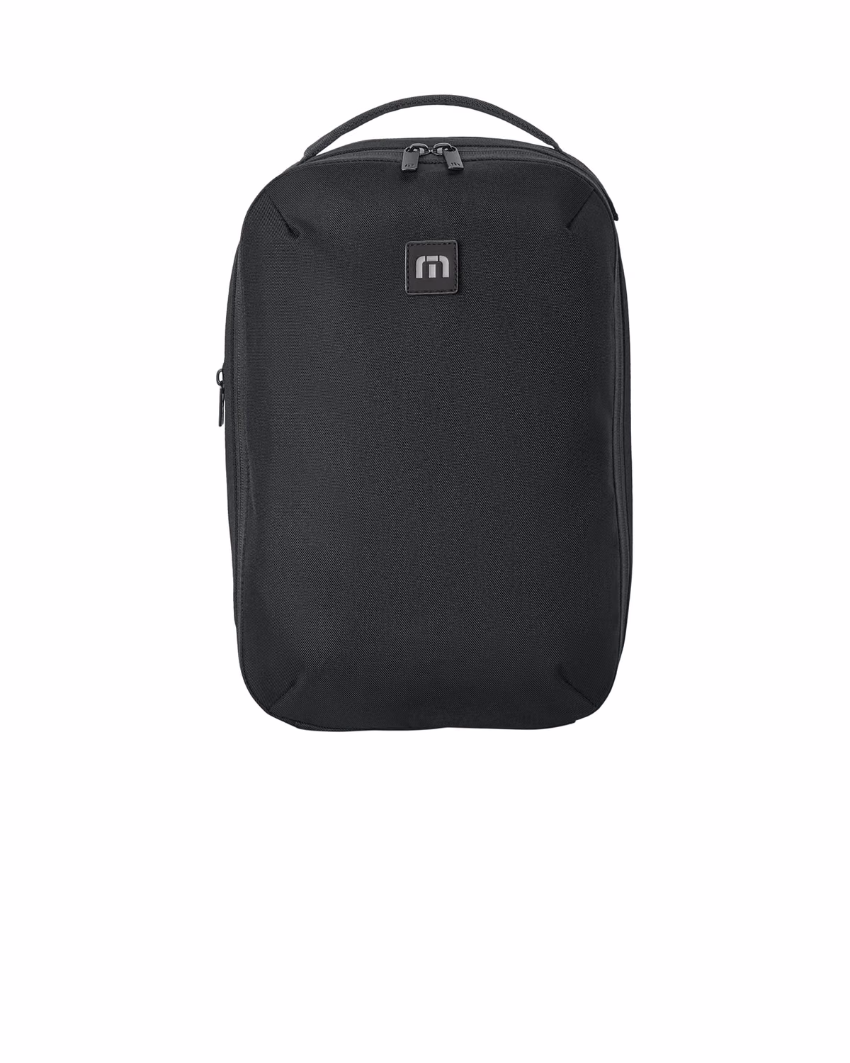 Custom TravisMathew Approach Storage Cube, Black, front view
