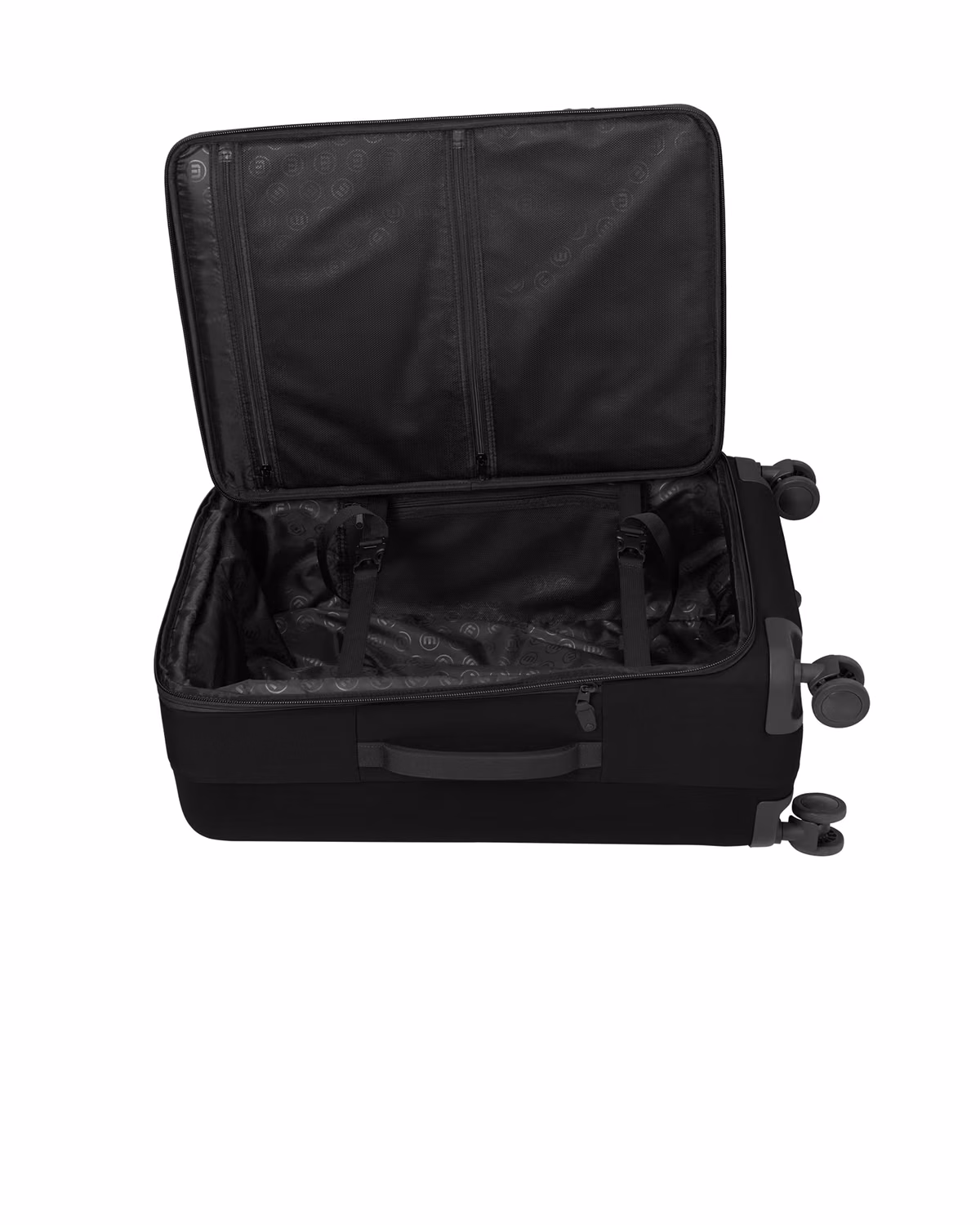 Custom TravisMathew Quad Checked Spinner, Black, detail