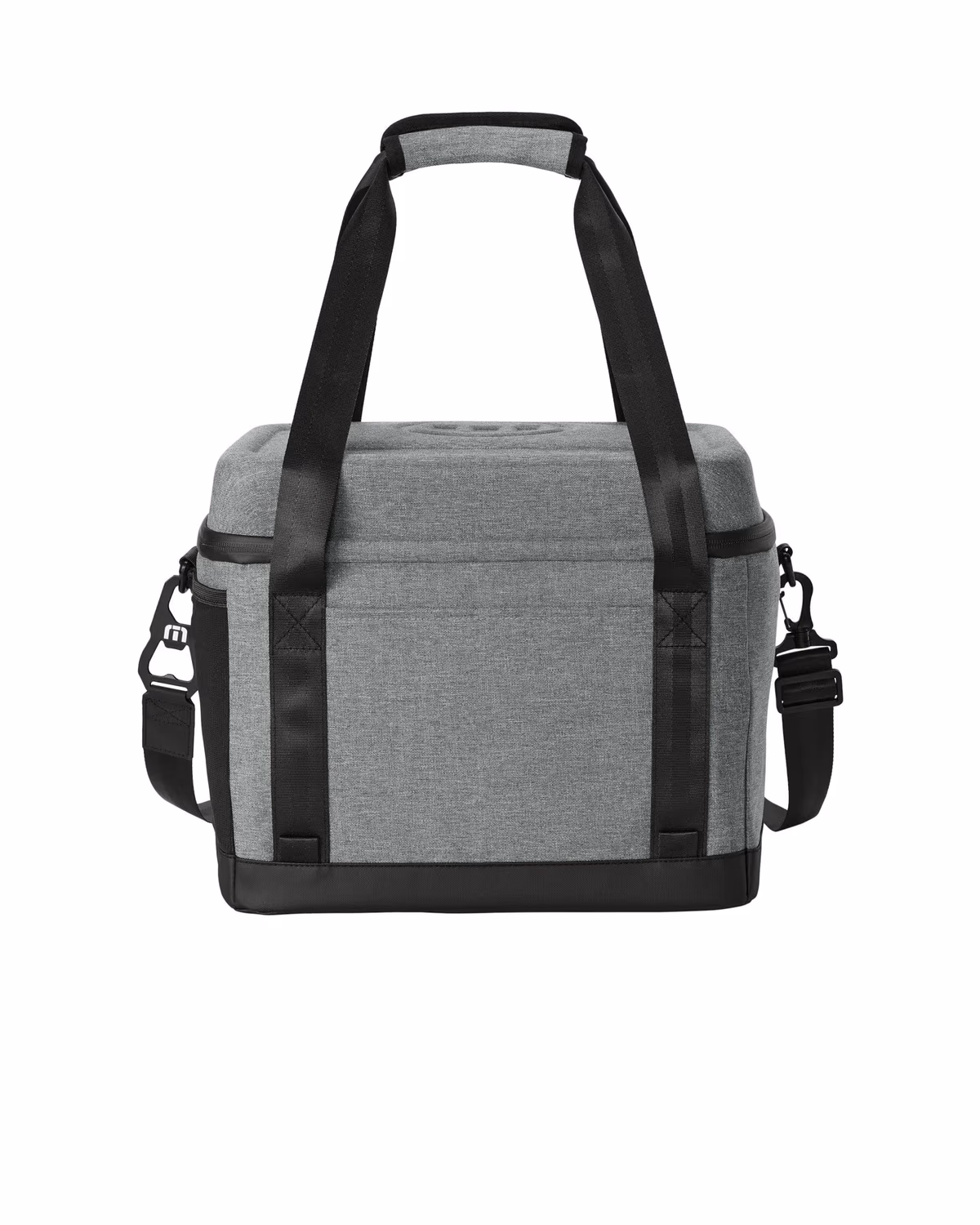 Custom TravisMathew Cruise 24-Can Cooler - Shadow Grey Heather back