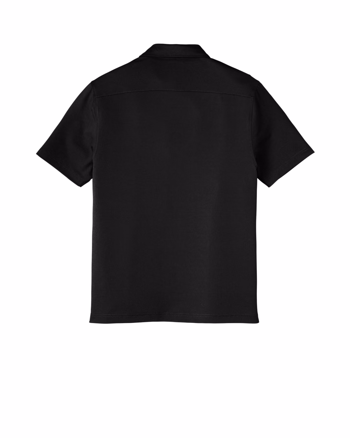 Custom Port Authority City Stretch Polo K682, Black, flat back