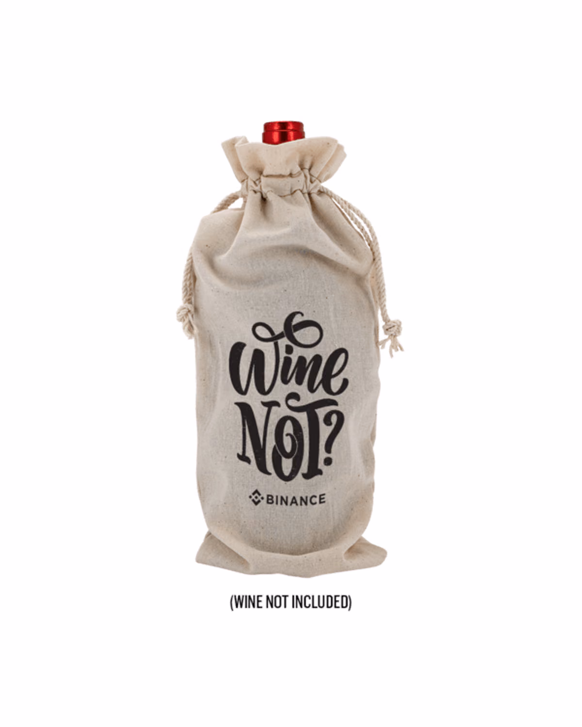 Custom Linen Wine Gift Bag 5
