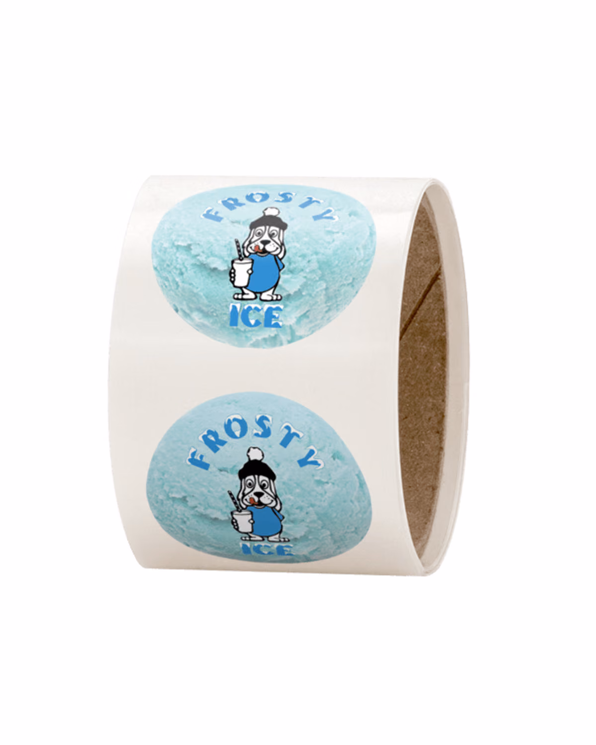 Custom 3" Circle Roll Labels 3
