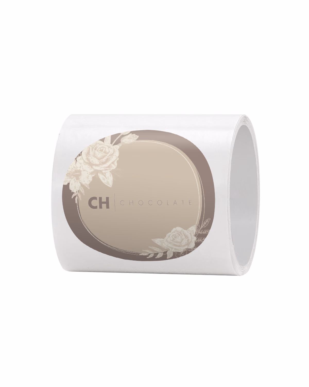 Custom 4" Circle Roll Labels