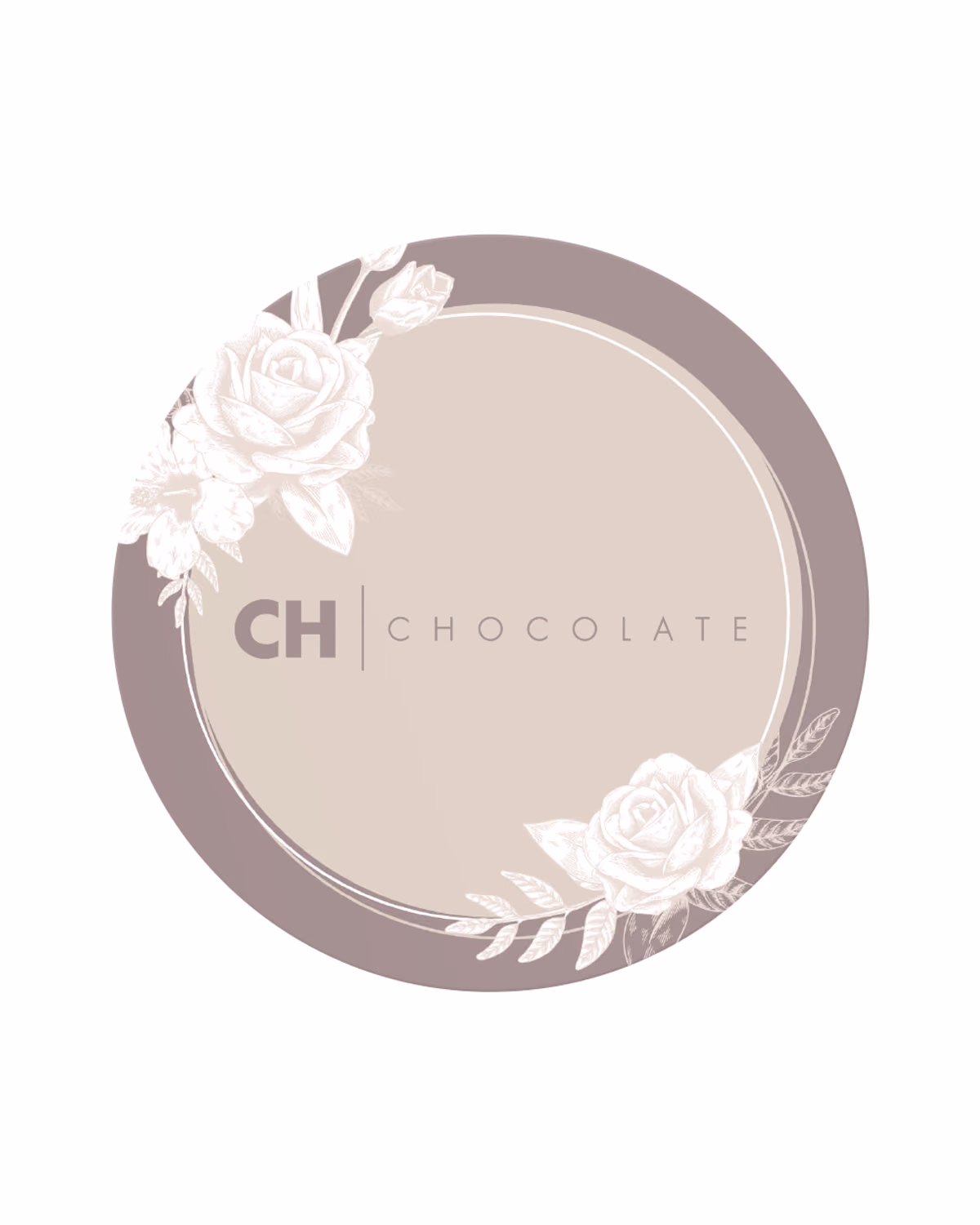 Custom 4" Circle Roll Labels 3