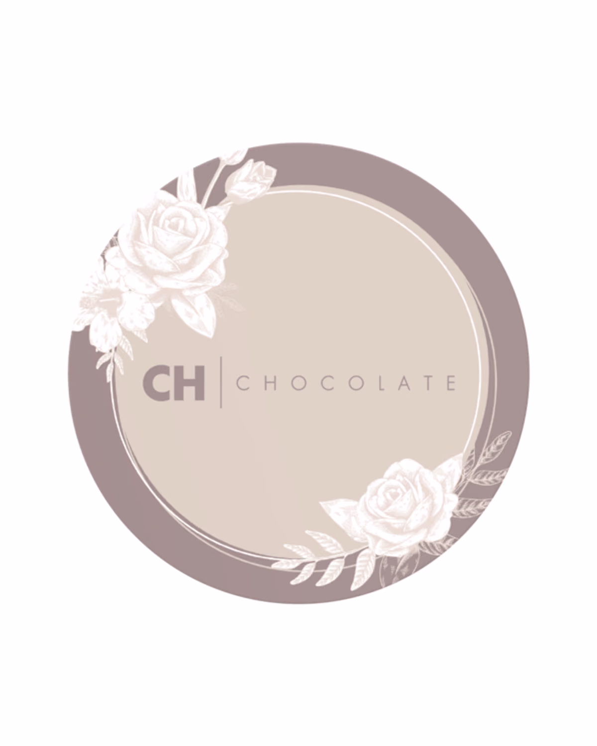 Custom 4" Circle Roll Labels 5