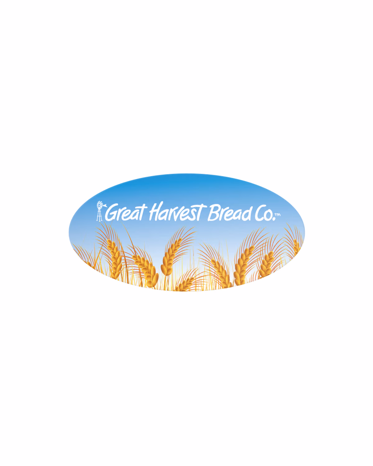 Custom 4" x 2" Oval Roll Labels 3