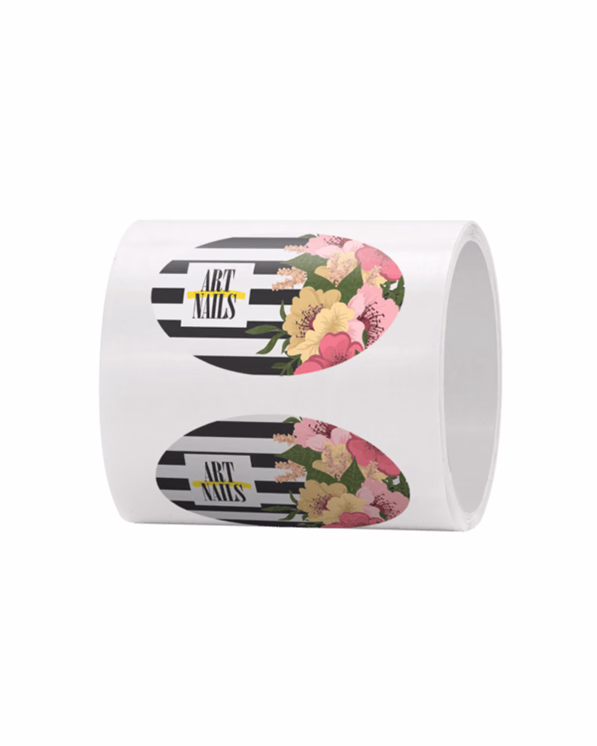 Custom 5" x 3" Oval Roll Labels 4