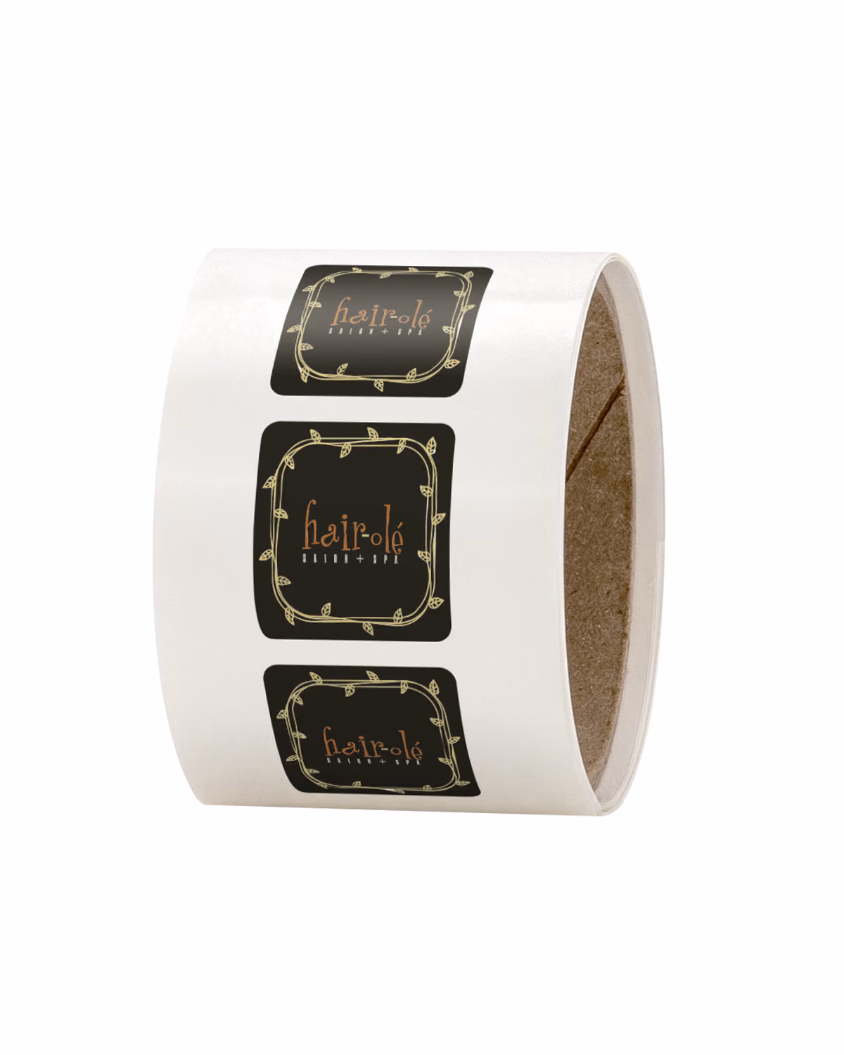 Custom 2" x 2" Rounded Corner Roll Labels