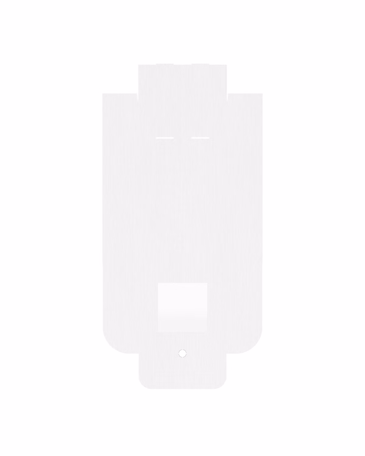Custom 10" x 10" x 4" Flat Custom White Corrugate Gift Box 7