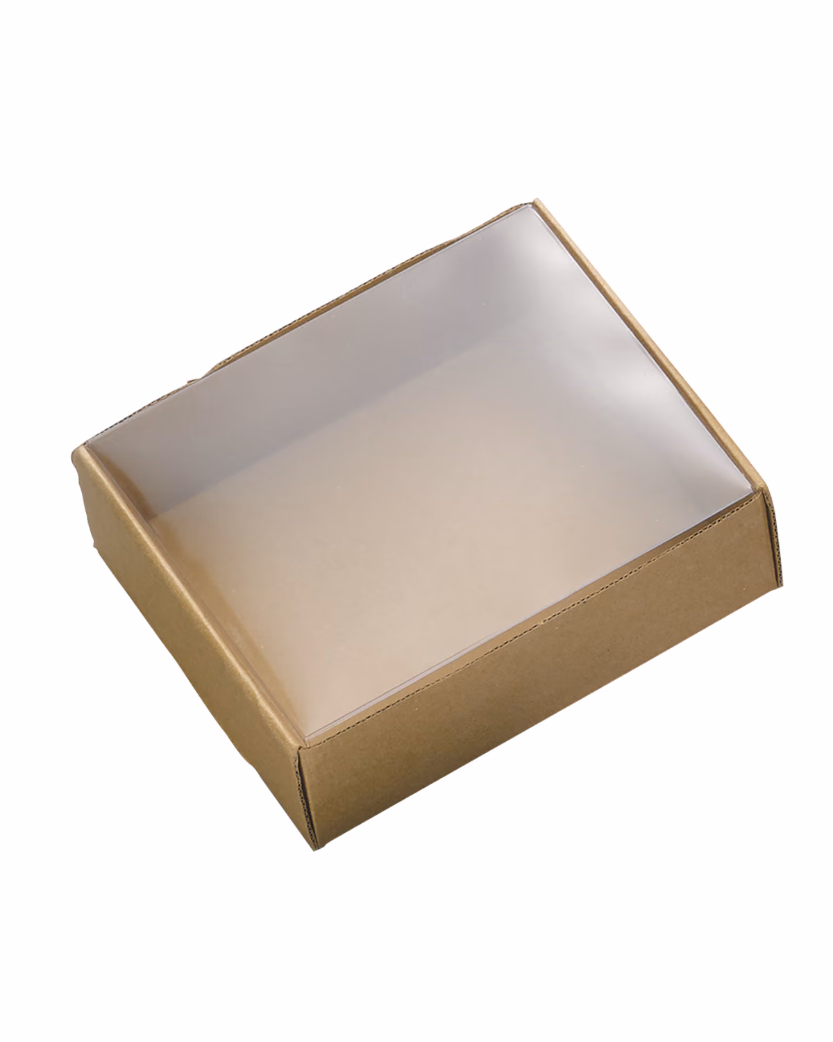 Custom 6" x 7" Cardboard Box with Clear Lid