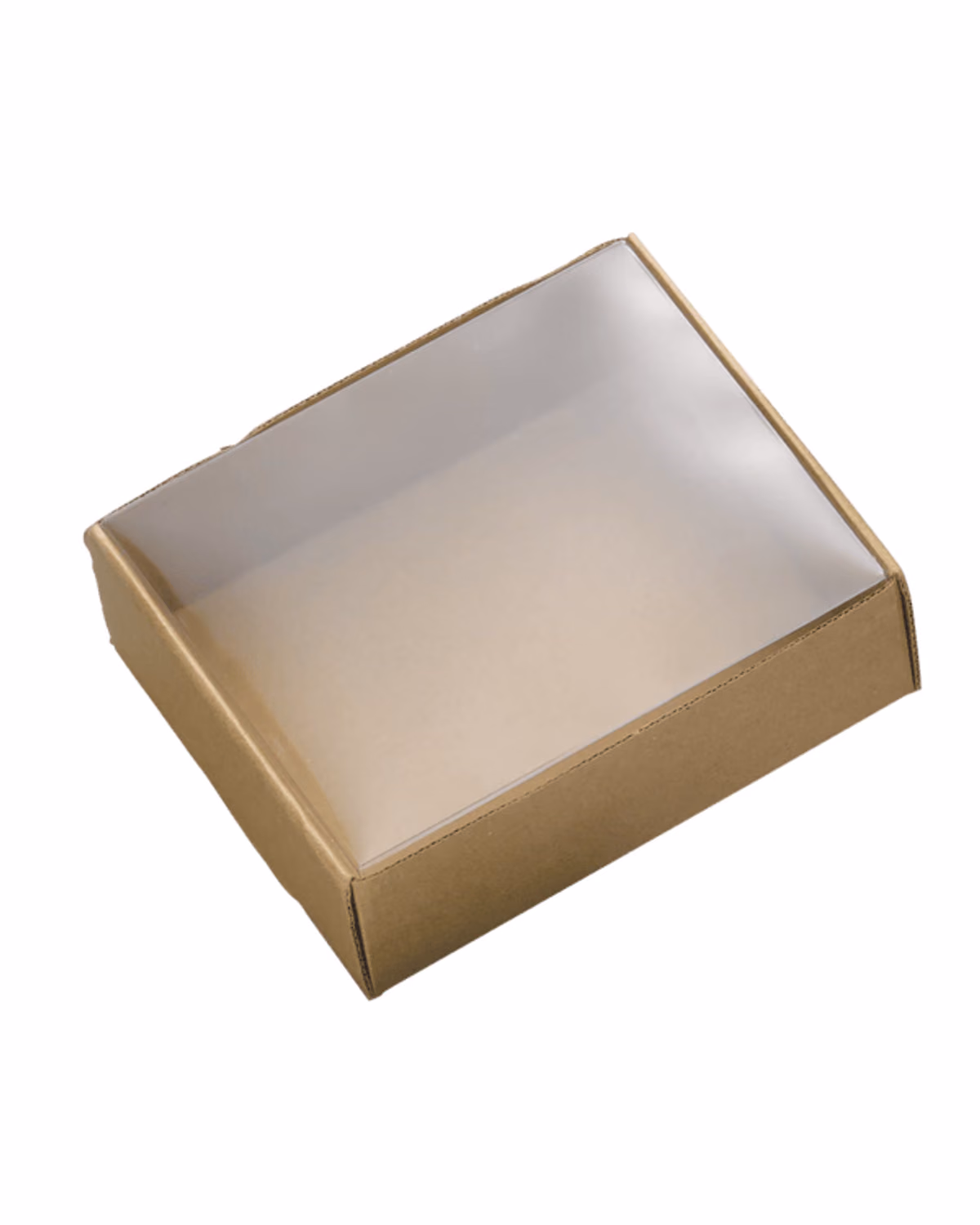Custom 6" x 7" Cardboard Box with Clear Lid 3