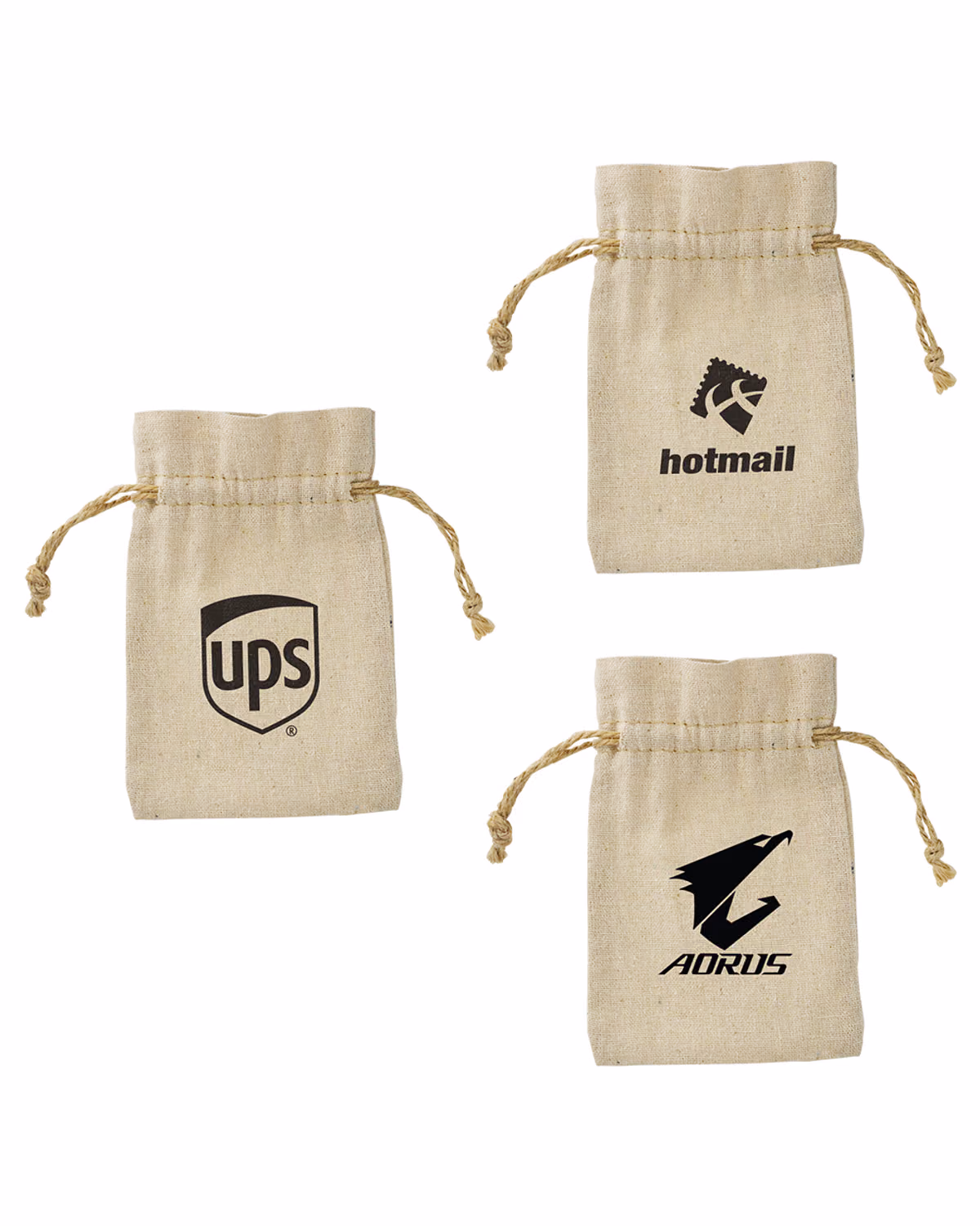 Custom 4" x 6" Linen Bag