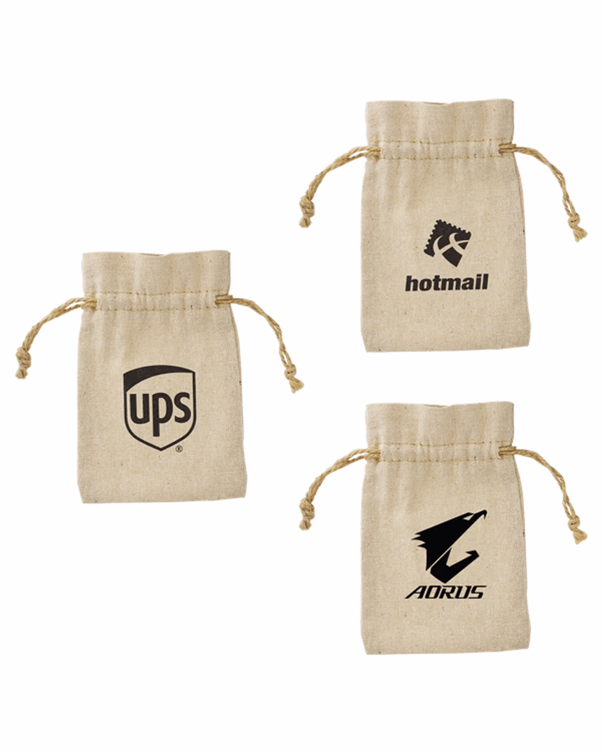 Custom 4" x 6" Linen Bag 2