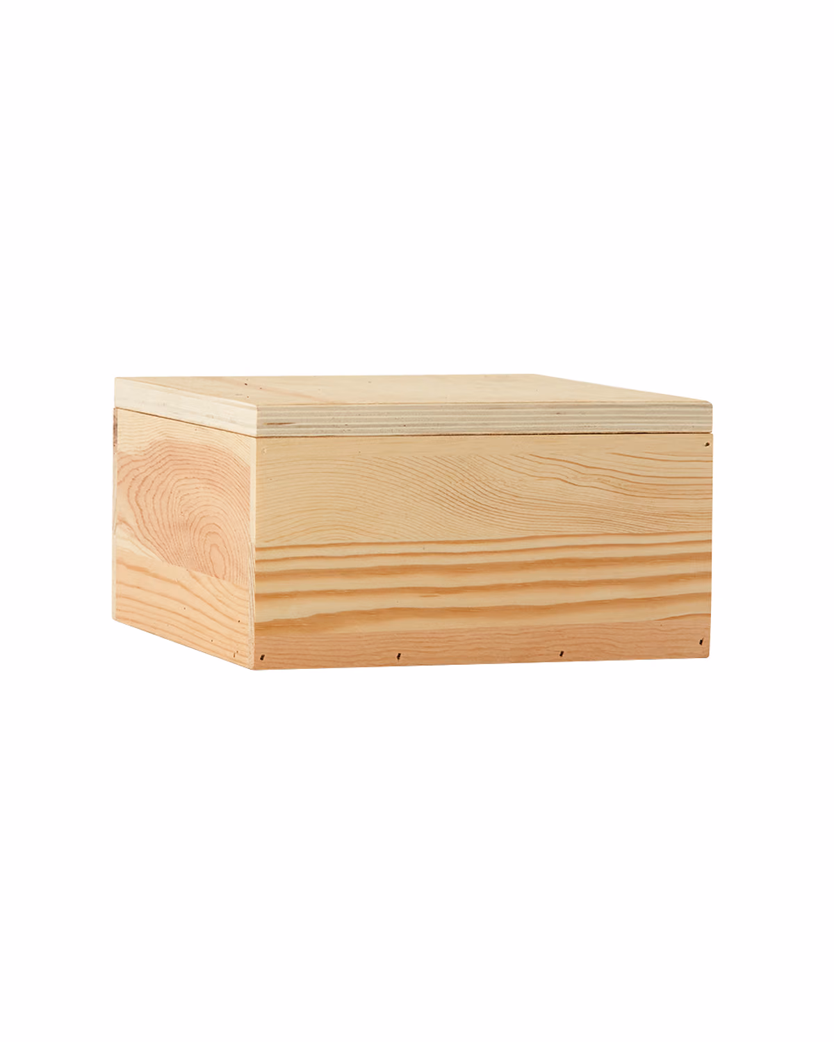 Custom 8" x 8" x 3.5" Large Square Wooden Box 5