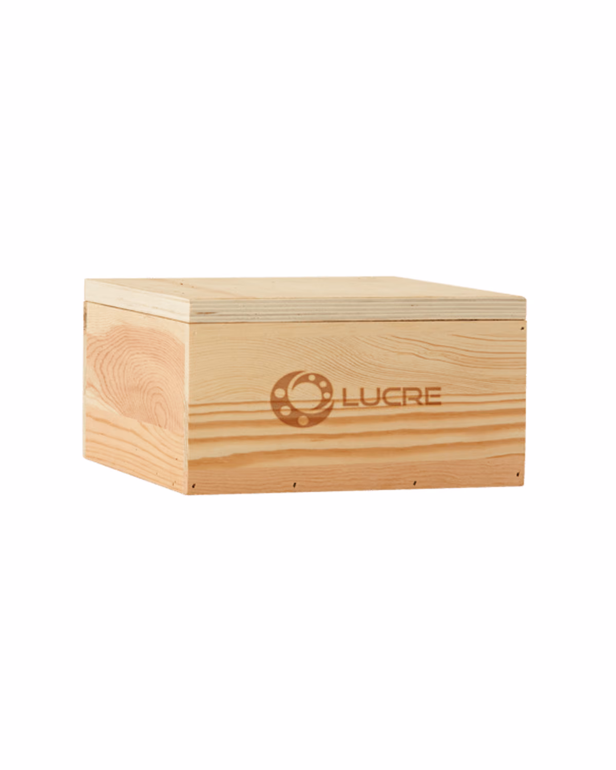 Custom 8" x 8" x 3.5" Large Square Wooden Box 6