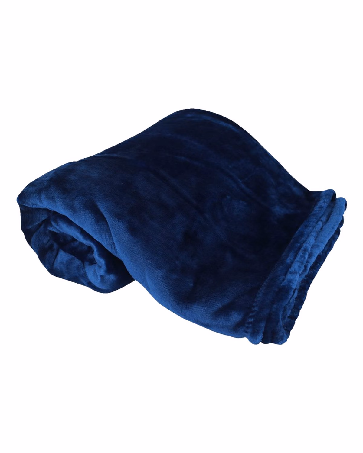 Custom Alpine Fleece Oversized Mink Touch Luxury Blanket - Navy - front